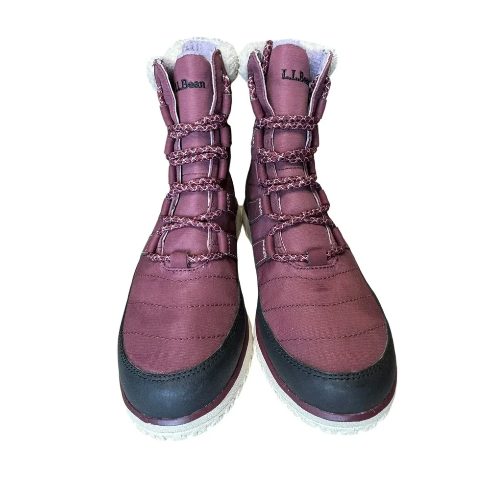 LL Bean Ultralight Insulated Womens Pac Boots Size 7 No Box
